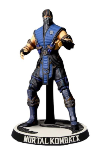 Mortal Kombat Sub-Zero - 4’’ Action Figure - MEZCO - MoxLand
