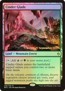 Clareira das Cinzas / Cinder Glade - Magic: The Gathering - MoxLand