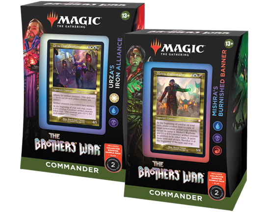 Commander A Guerra dos Irmãos - 1 Deck de cada - Magic: The Gathering - MoxLand