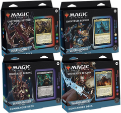 Commander Warhammer 40.000 - 1 Deck de cada - Magic: The Gathering - MoxLand