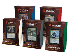 Commander 2021 - 1 Deck de cada - Magic: The Gathering - MoxLand