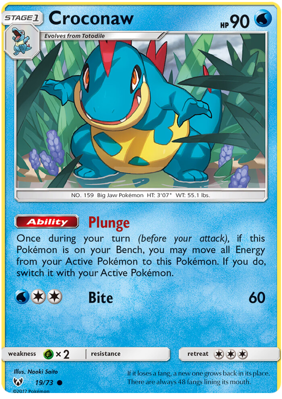 Croconaw - Pokémon TCG - MoxLand