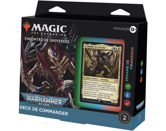 Deck Commander Warhammer 40.000 - Enxame de Tiranídeos - Magic: The Gathering - MoxLand