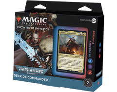 Deck Commander Warhammer 40.000 - Os Poderes Ruinosos - Magic: The Gathering - MoxLand