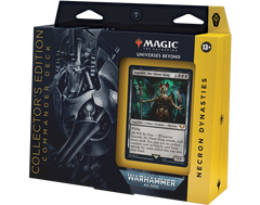 Deck Commander Warhammer 40.000 Edição de Colecionador - Dinastias Necron - Magic: The Gathering - MoxLand