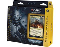 Deck Commander Warhammer 40.000 Edição de Colecionador - Os Poderes Ruinosos - Magic: The Gathering - MoxLand