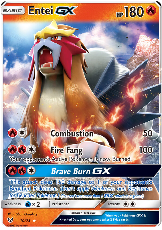 Entei GX - Pokémon TCG - MoxLand