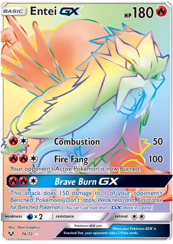 Entei GX - Pokémon TCG - MoxLand