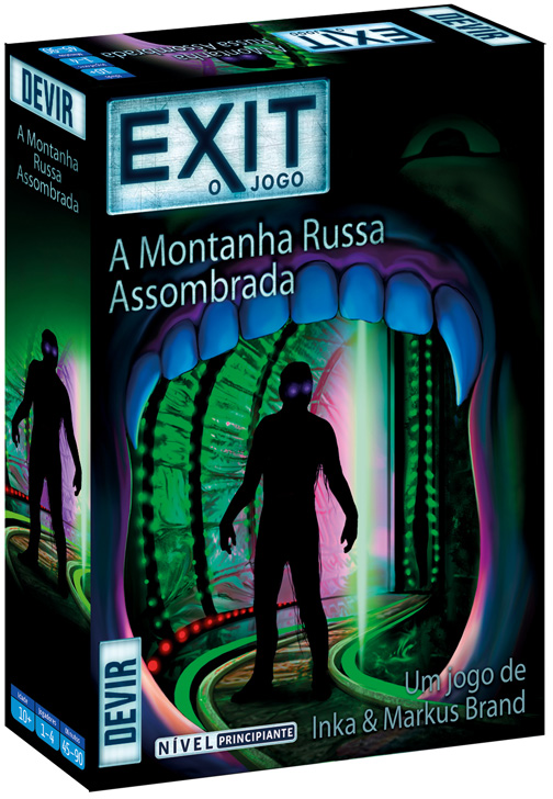 Exit - A Montanha-russa Assombrada - Devir - MoxLand