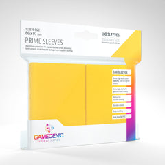 Prime Sleeves Amarelo - Gamegenic - MoxLand