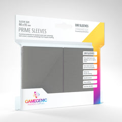 Prime Sleeves Cinza - Gamegenic - MoxLand