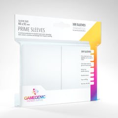Prime Sleeves Branco - Gamegenic - MoxLand