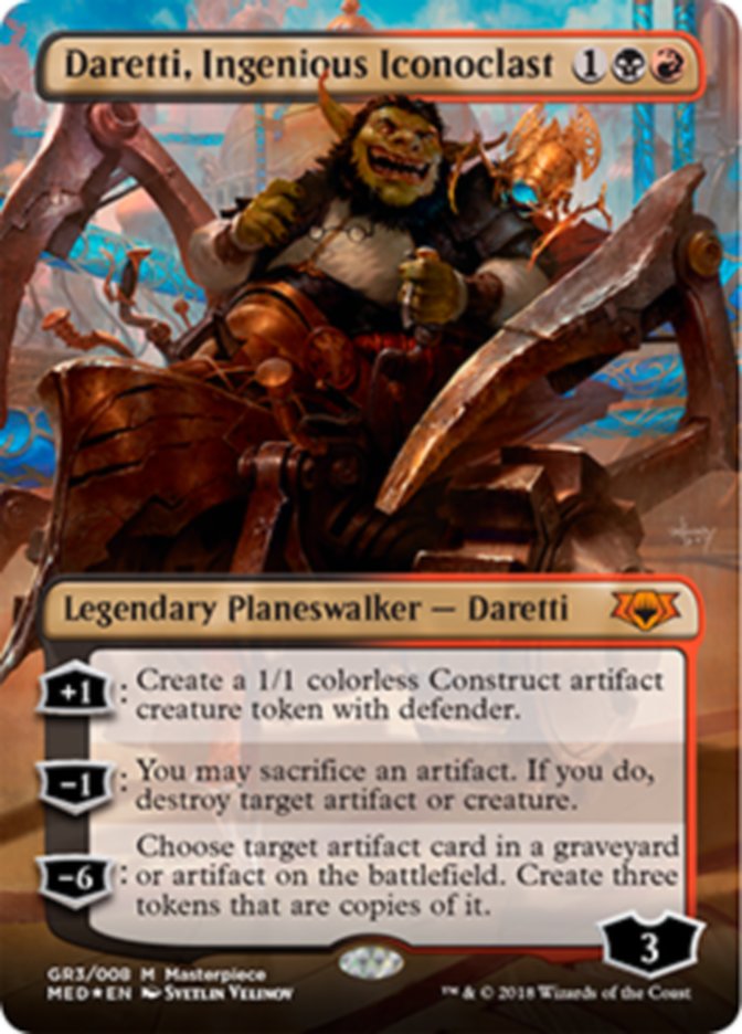 Daretti, Ingenious Iconoclast - Magic: The Gathering - MoxLand