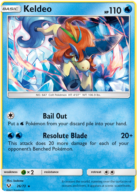 Keldeo - Pokémon TCG - MoxLand