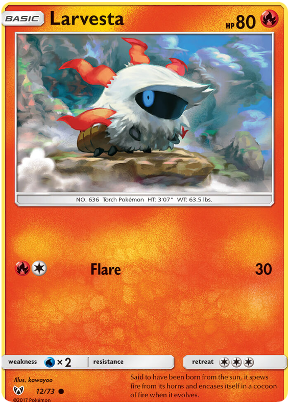 Larvesta - Pokémon TCG - MoxLand