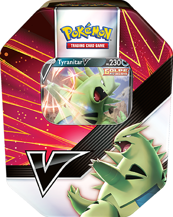 Lata - Combatentes V Tyranitar V - Pokémon TCG - MoxLand