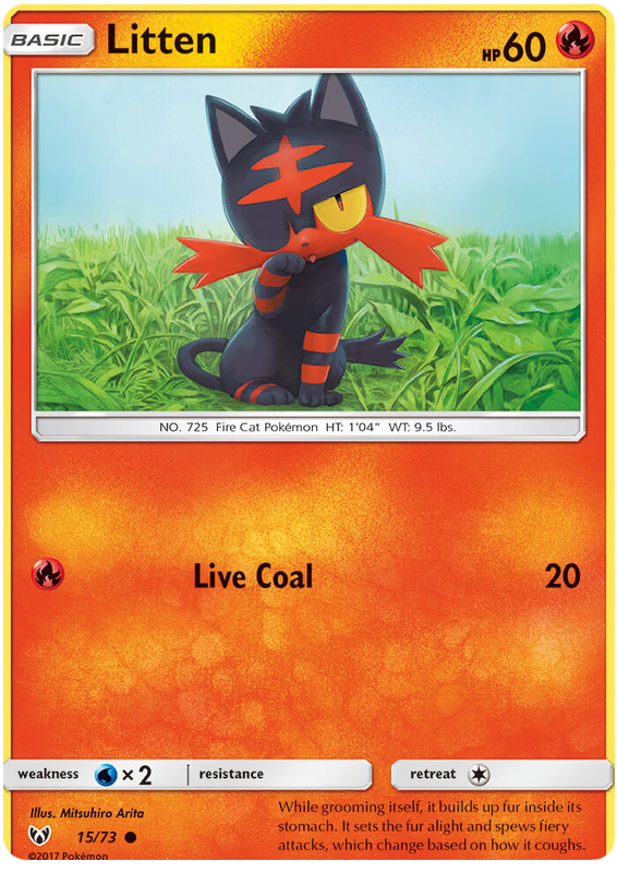 Litten - Pokémon TCG - MoxLand