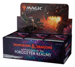 Box de Draft - Dungeons & Dragons: Adventures in the Forgotten Realms - Magic: The Gathering - MoxLand