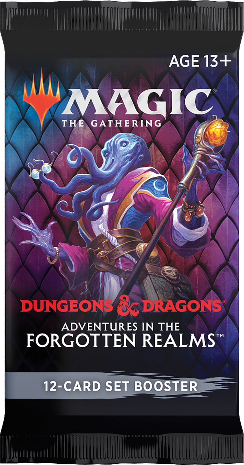 Booster de Coleção - Dungeons & Dragons: Adventures in the Forgotten Realms - Magic: The Gathering - MoxLand
