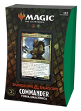 Deck Commander Dungeons & Dragons: Adventures in the Forgotten Realms - Fúria Dracônica - Magic: The Gathering - MoxLand