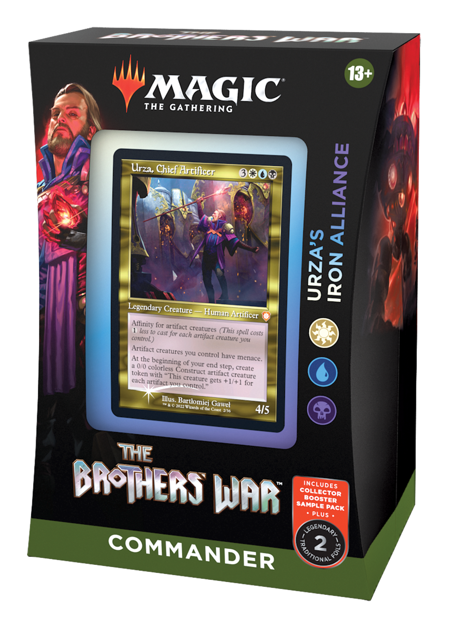 Deck Commander A Guerra dos Irmãos - Urza's Iron Alliance - Magic: The Gathering - MoxLand