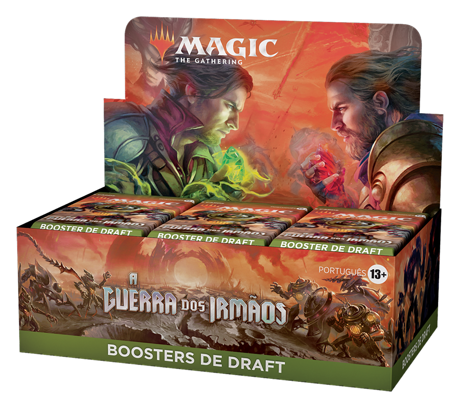 Box de Draft - A Guerra dos Irmãos - Magic: The Gathering - MoxLand