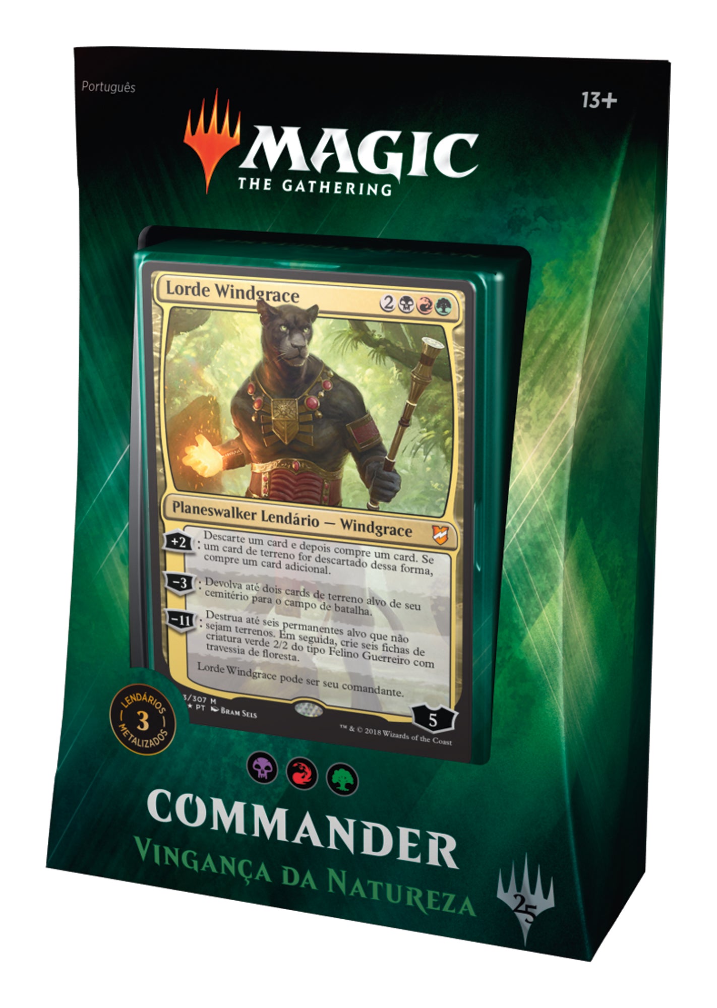 Deck Commander 2018 - Vingança da Natureza - Magic: The Gathering - MoxLand