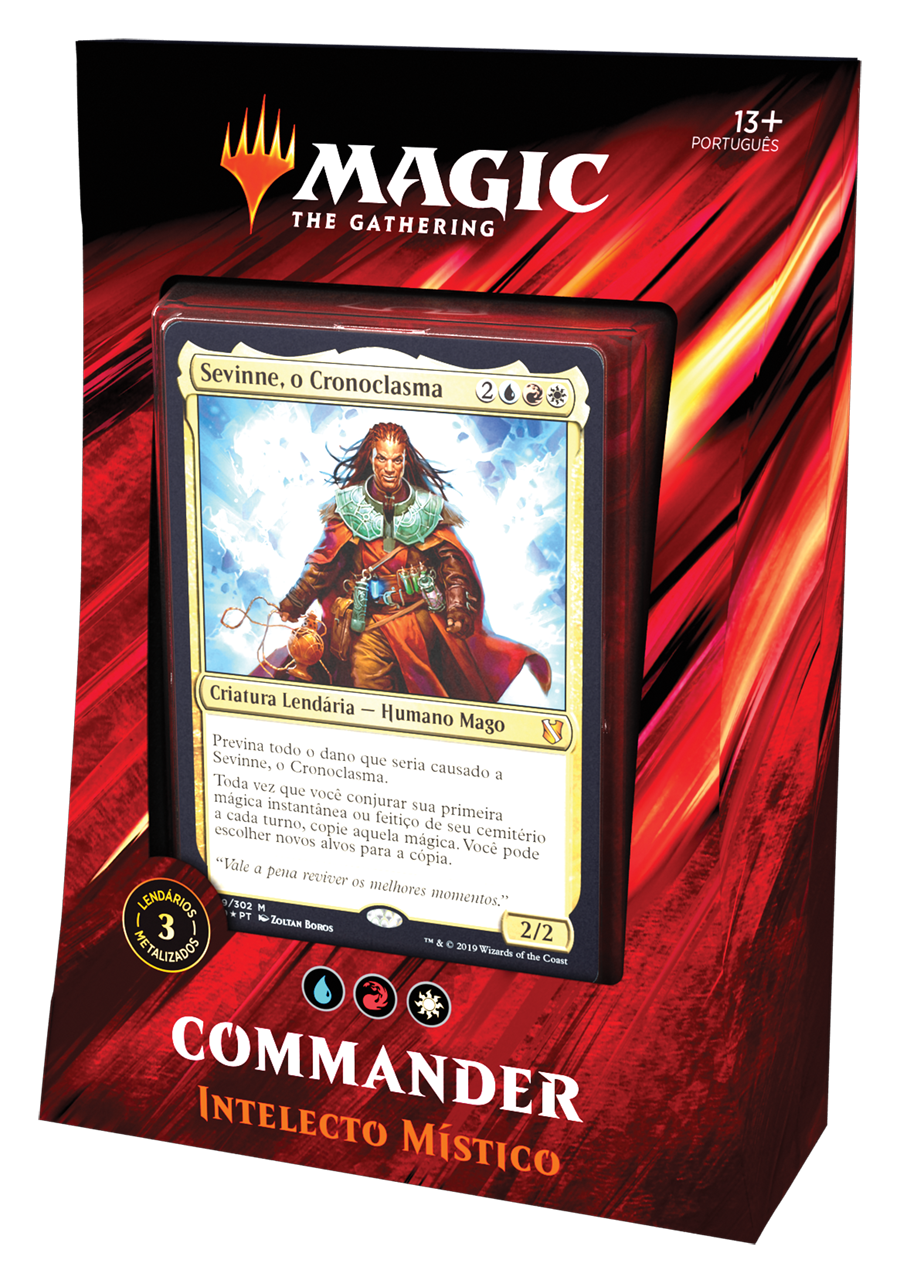 Deck Commander 2019 - Intelecto Místico - Magic: The Gathering - MoxLand