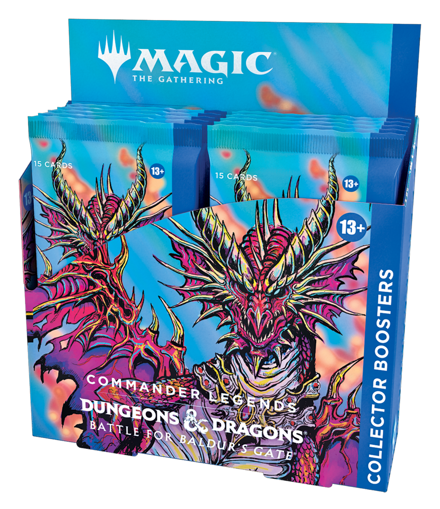 Box de Colecionador - Commander Legends: Batalha por Portal de Baldur - Magic: The Gathering - MoxLand