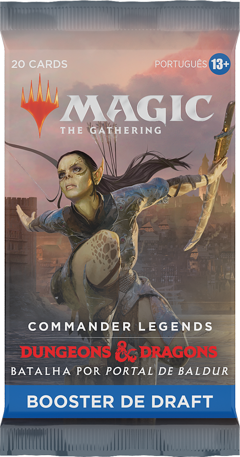 Booster de Draft - Commander Legends: Batalha por Portal de Baldur - Magic: The Gathering - MoxLand