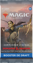 Booster de Draft - Commander Legends: Batalha por Portal de Baldur - Magic: The Gathering - MoxLand