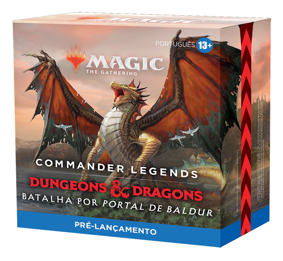 Pacote de Pré-lançamento - Commander Legends: Batalha por Portal de Baldur - Magic: The Gathering - MoxLand