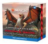Pacote de Pré-lançamento - Commander Legends: Batalha por Portal de Baldur - Magic: The Gathering - MoxLand