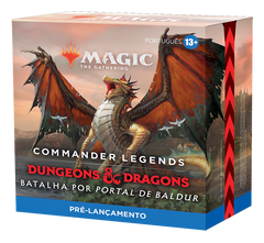 Pacote de Pré-lançamento - Commander Legends: Batalha por Portal de Baldur - Magic: The Gathering - MoxLand
