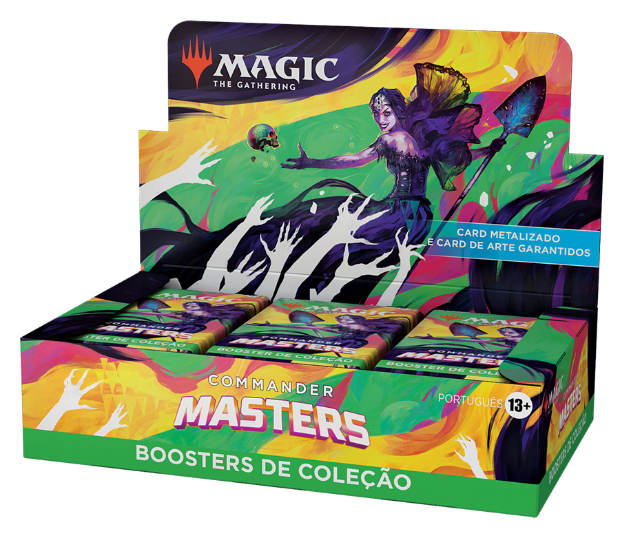 Box de Coleção - Commander Masters - Magic: The Gathering - MoxLand