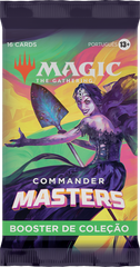 Booster de Coleção - Commander Masters - Magic: The Gathering - MoxLand
