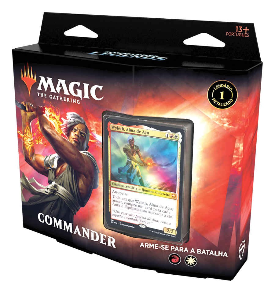 Deck Commander Legends - Arme-se para a Batalha - Magic: The Gathering - MoxLand