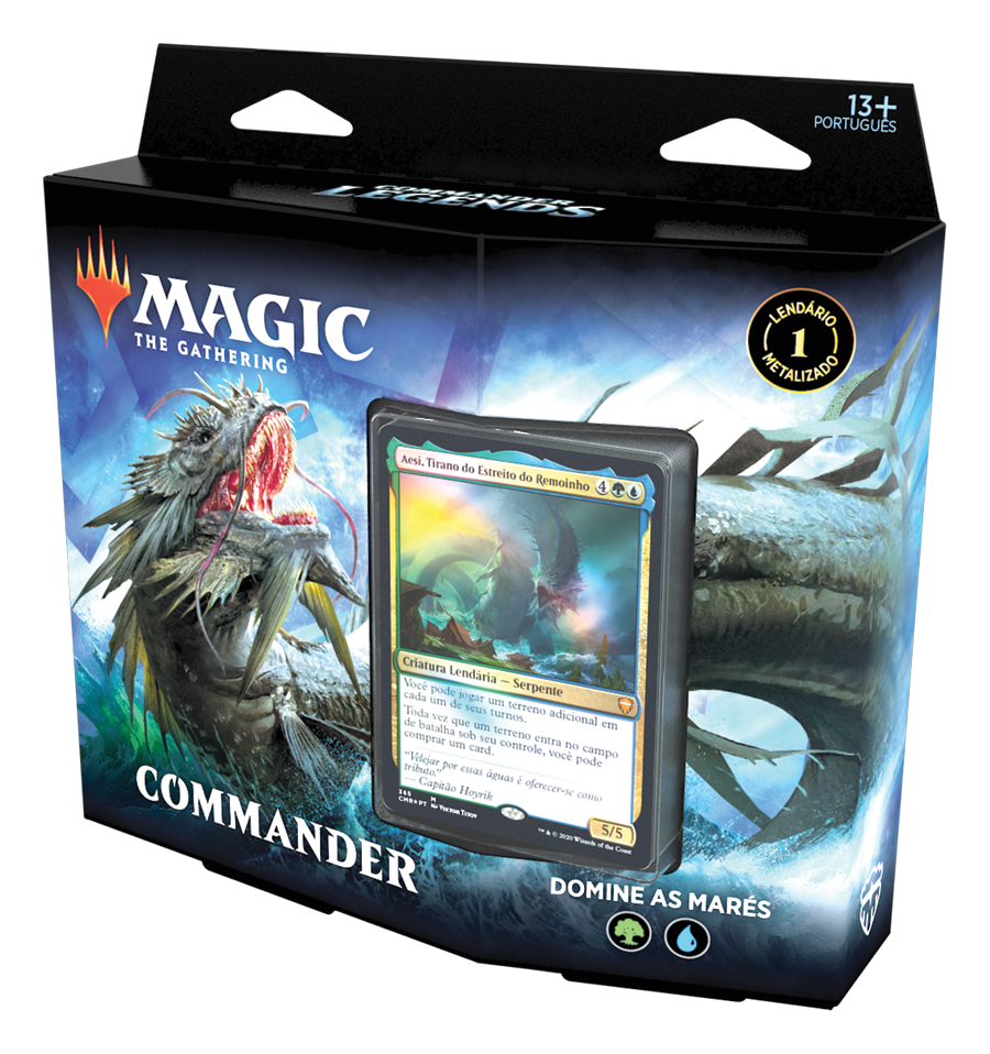 Deck Commander Legends - Domine as Marés - Magic: The Gathering - MoxLand