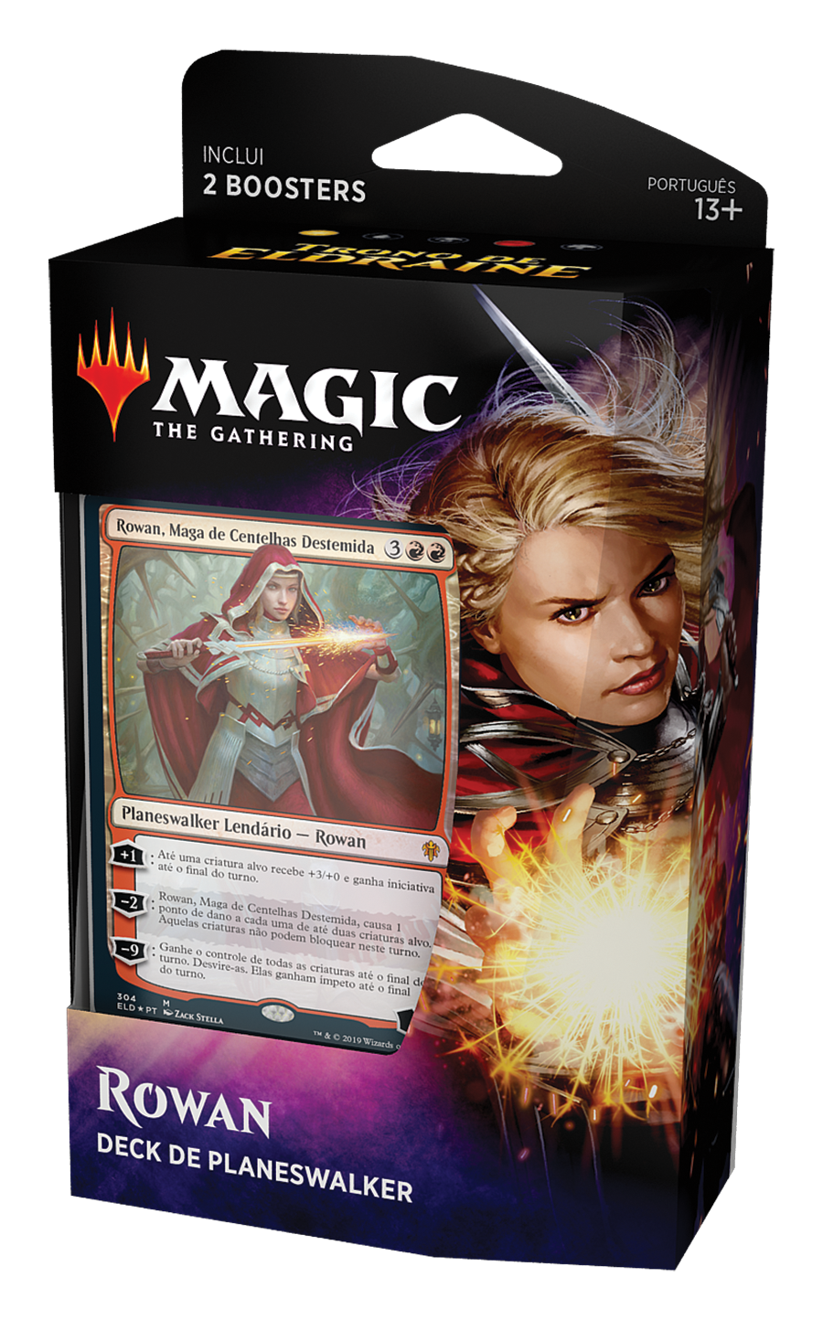 Planeswalker Deck - Trono de Eldraine Rowan - Magic: The Gathering - MoxLand