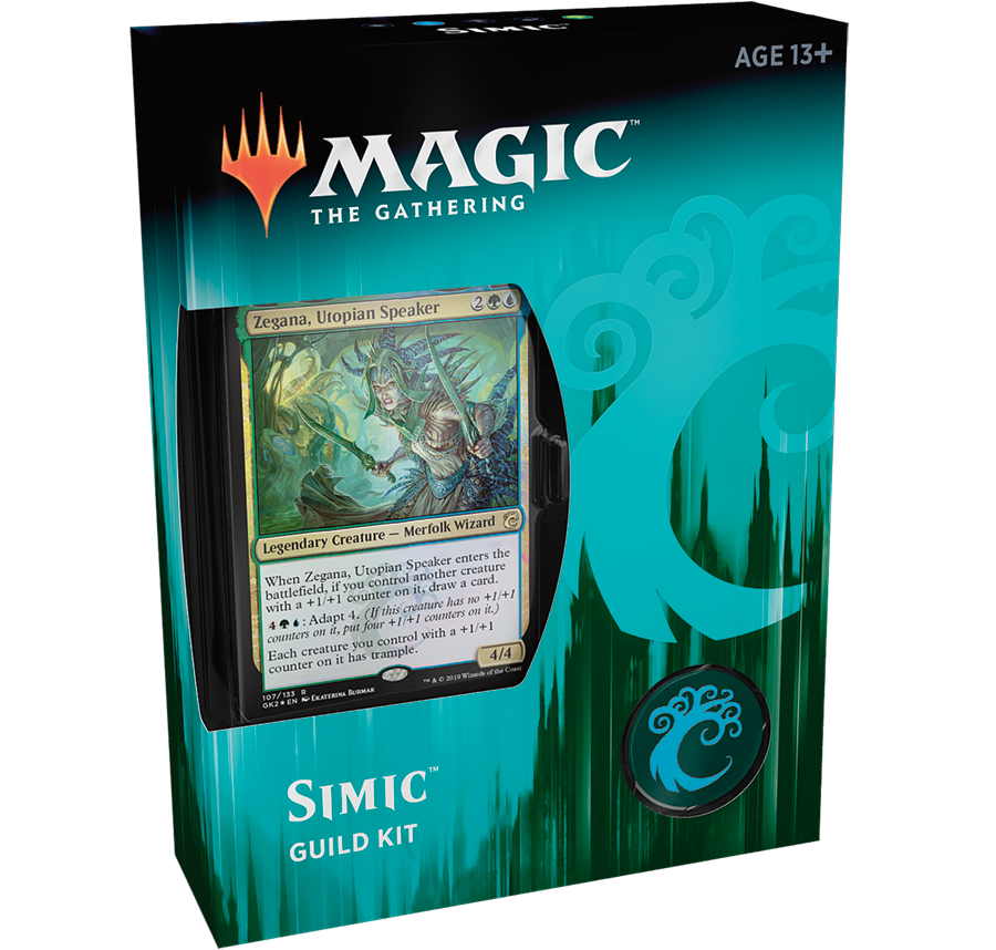 Kit de Guilda - Lealdade em Ravnica Simic - Magic: The Gathering - MoxLand