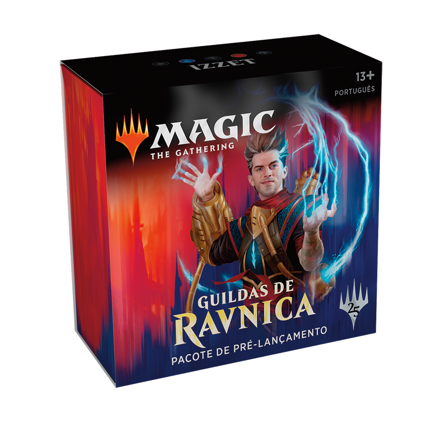 Pacote de Pré-lançamento - Guildas de Ravnica Izzet - Magic: The Gathering - MoxLand
