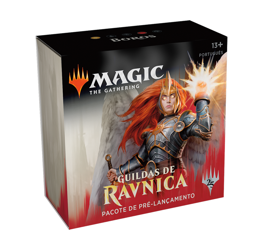 Pacote de Pré-lançamento - Guildas de Ravnica Boros - Magic: The Gathering - MoxLand