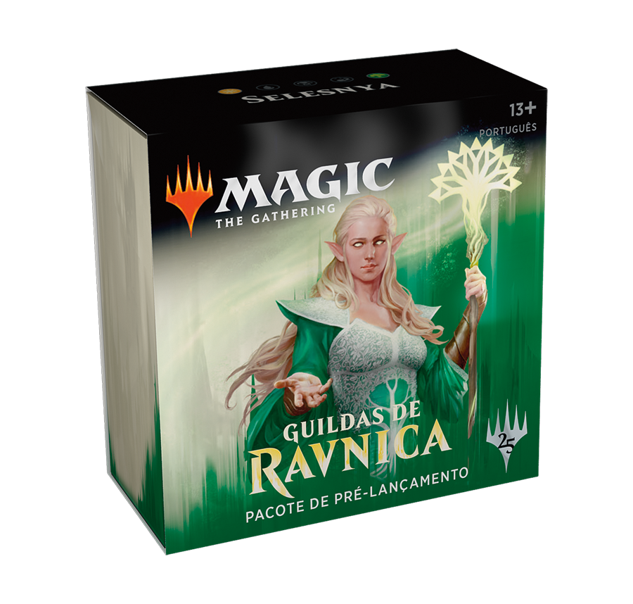 Pacote de Pré-lançamento - Guildas de Ravnica Selesnya - Magic: The Gathering - MoxLand