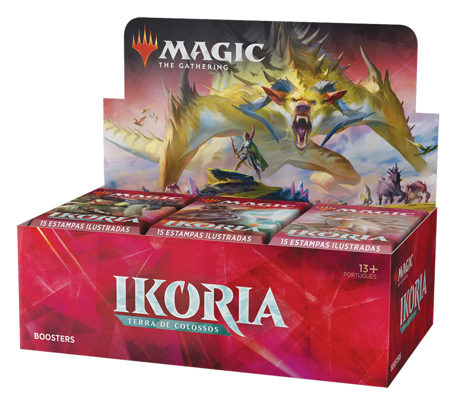 Box de Draft - Ikoria: Terra de Colossos - Magic: The Gathering - MoxLand