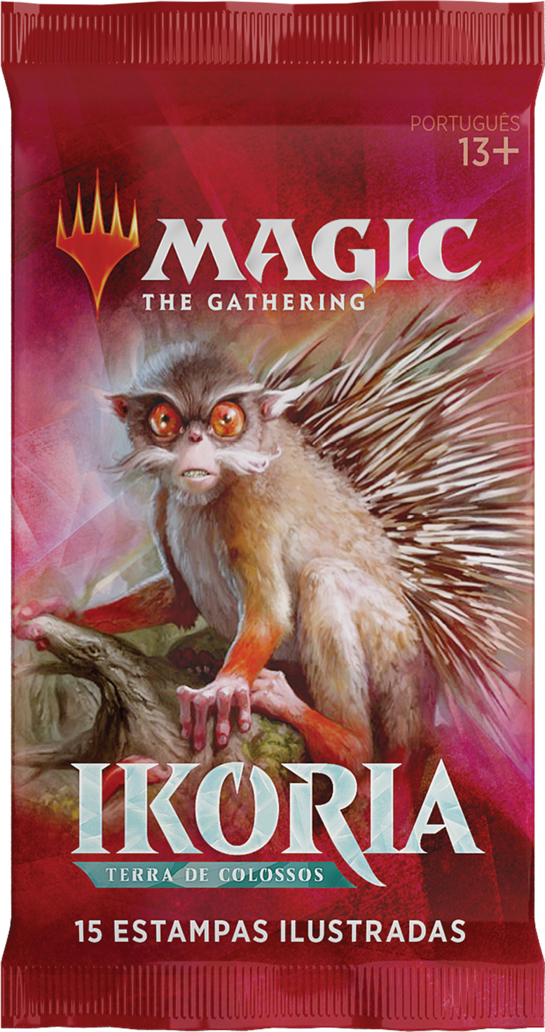 Booster de Draft - Ikoria: Terra de Colossos - Magic: The Gathering - MoxLand