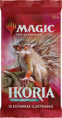Booster de Draft - Ikoria: Terra de Colossos - Magic: The Gathering - MoxLand