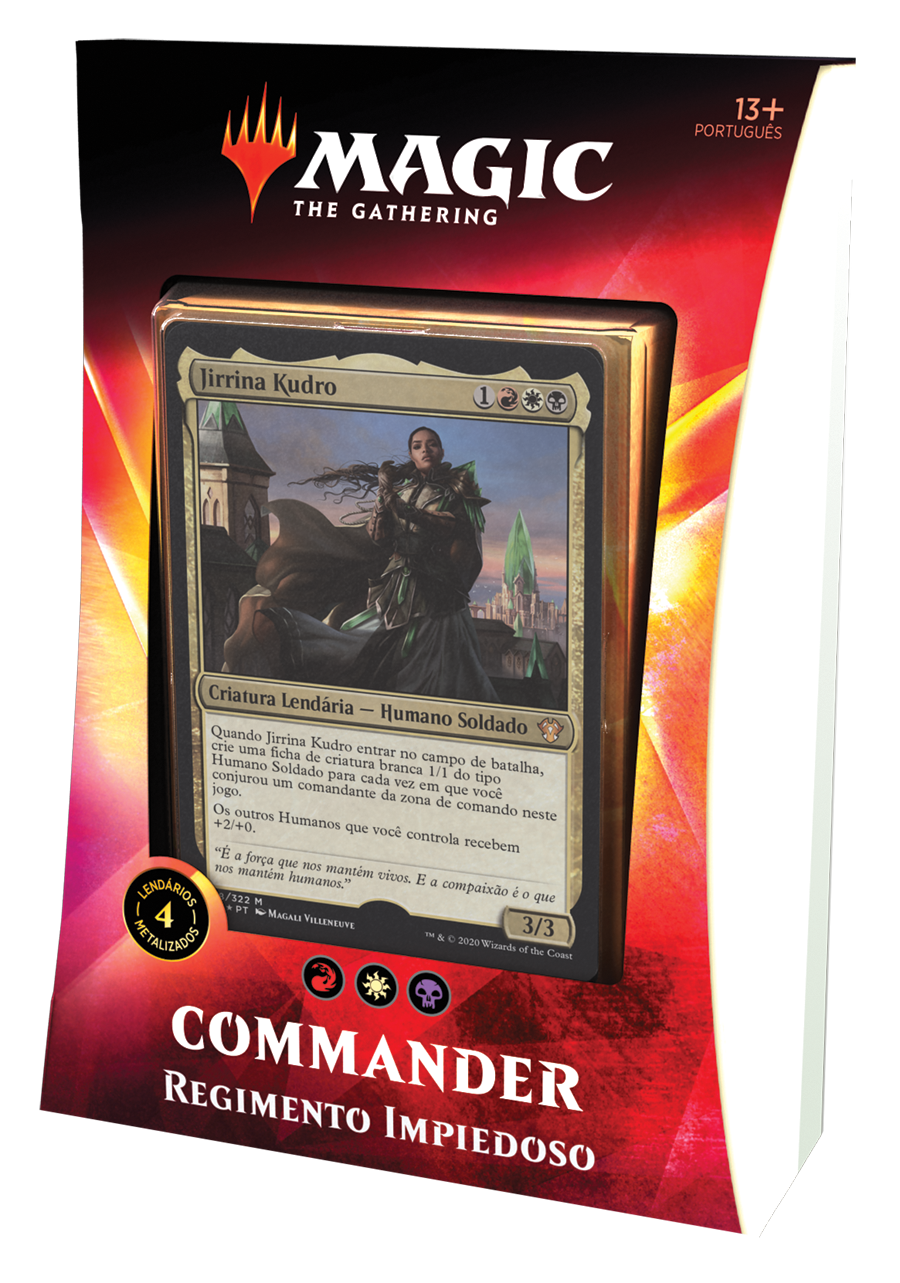 Deck Commander 2020 - Regimento Impiedoso - Magic: The Gathering - MoxLand