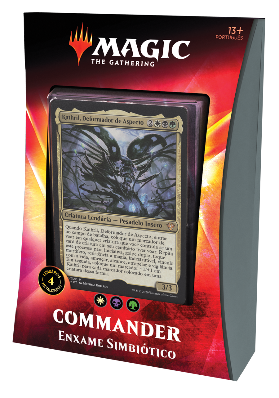 Deck Commander 2020 - Enxame Simbiótico - Magic: The Gathering - MoxLand