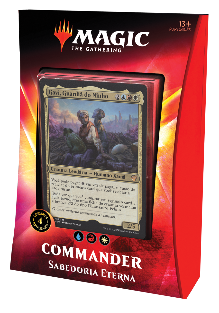 Deck Commander 2020 - Sabedoria Eterna - Magic: The Gathering - MoxLand
