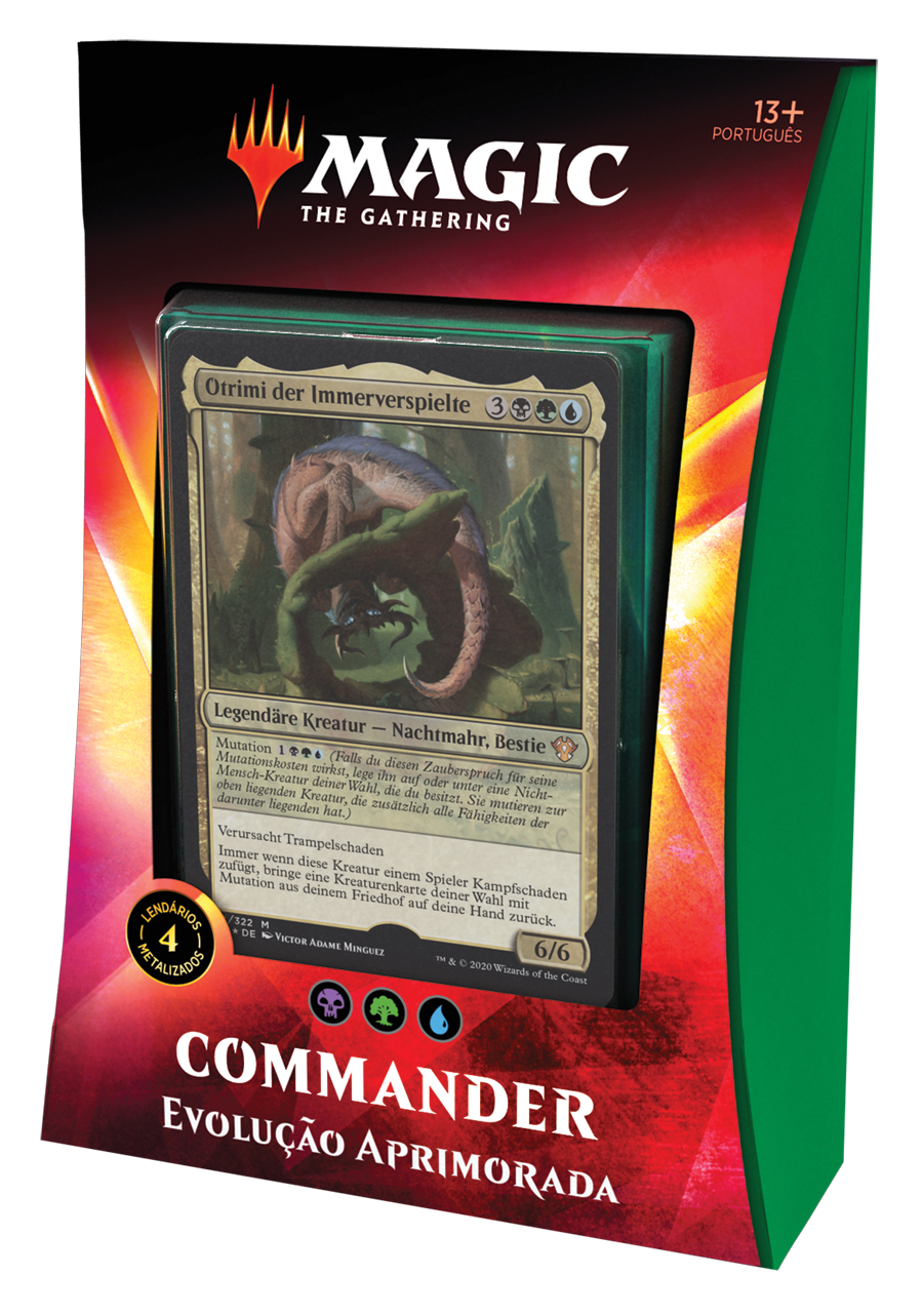 Deck Commander 2020 - Evolução Aprimorada - Magic: The Gathering - MoxLand